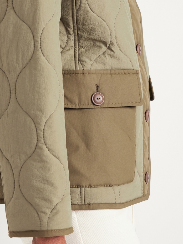 Quilted Nylon Jacket