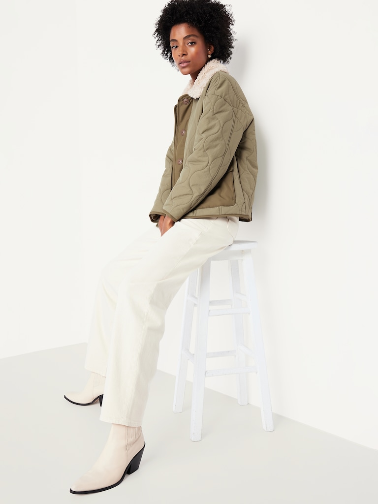 Quilted Nylon Jacket