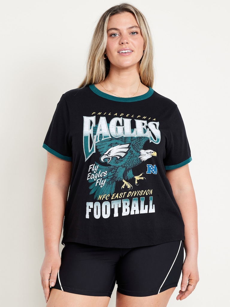 Philadelphia Eagles EveryWear Crew-Neck Ringer T-Shirt