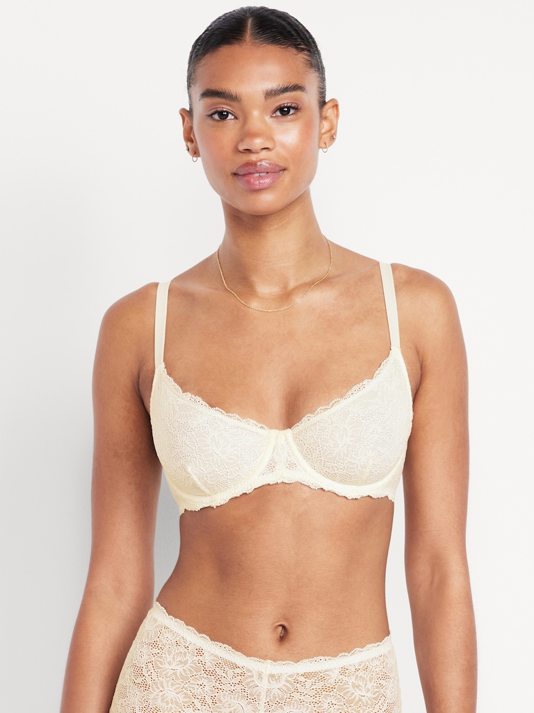 Lace Balconette Bra