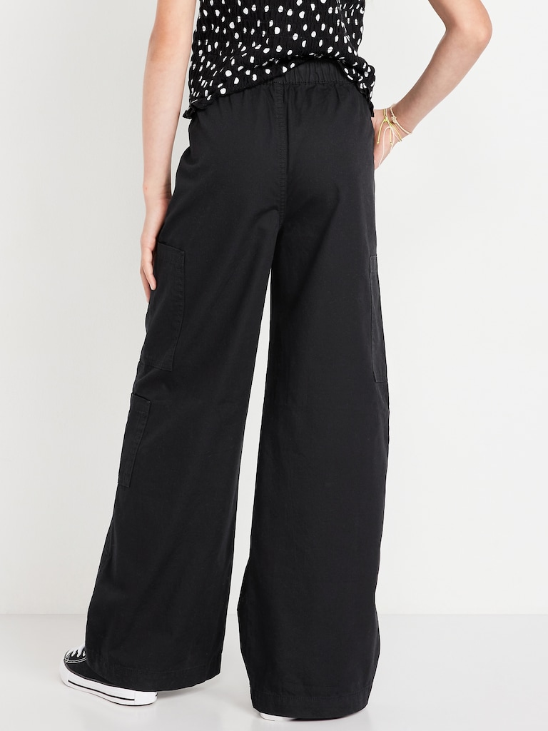 Pull-On Super Baggy Cargo Pants for Girls