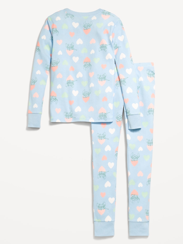 Disney© Lilo & Stitch Snug-Fit Graphic Pajama Set for Girls