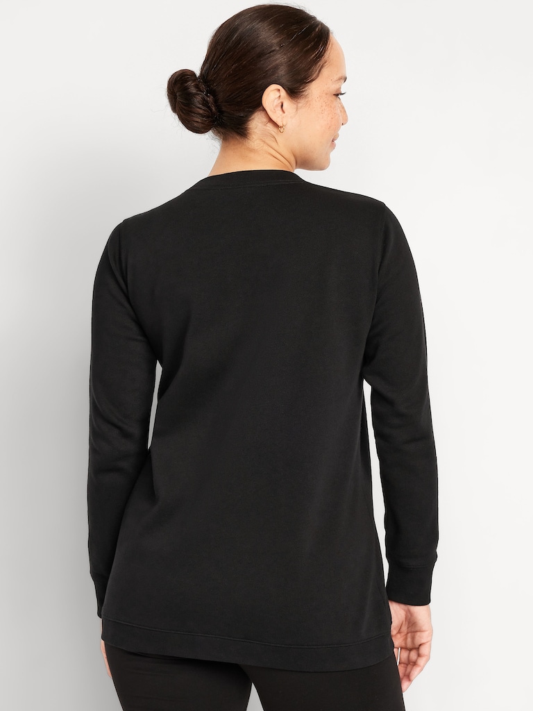 Maternity Cross-Front Nursing Tunic