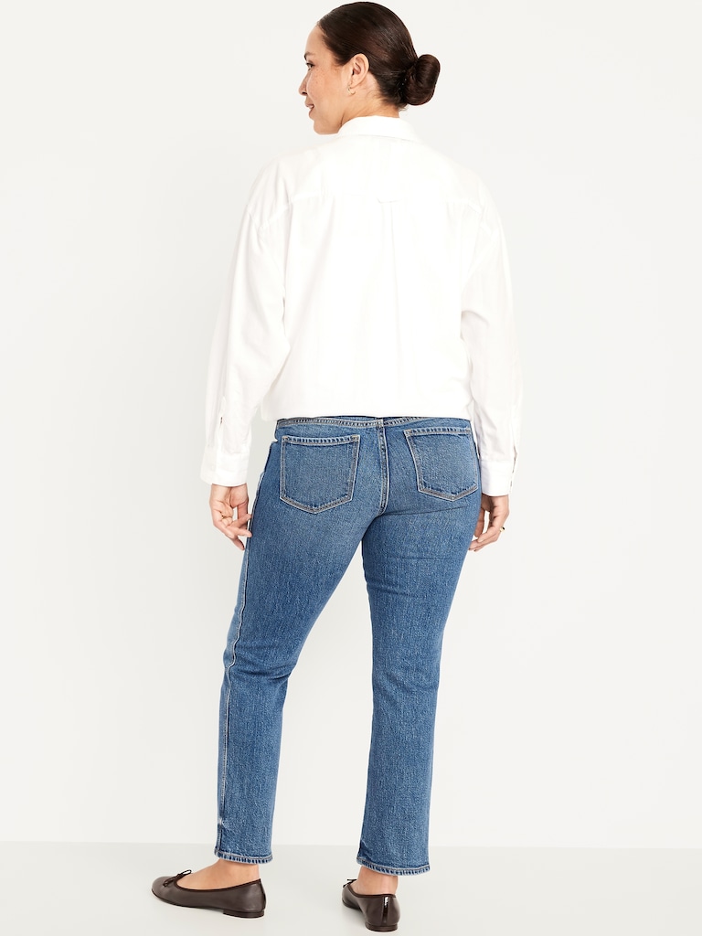 Maternity Full-Panel Vintage Slim Jeans