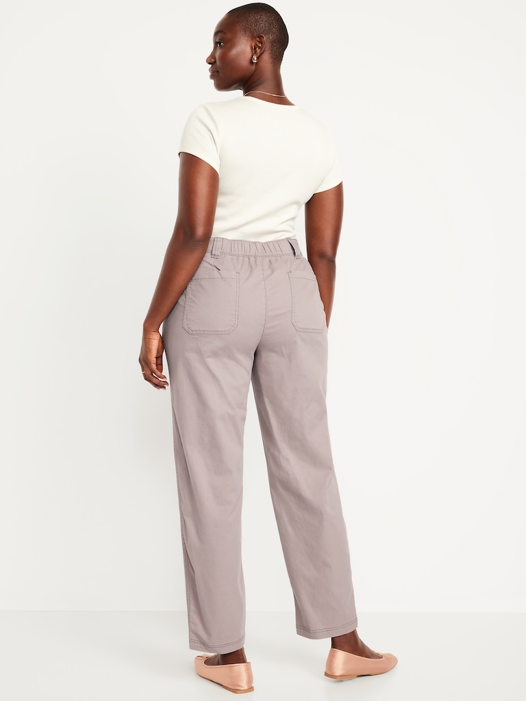 High-Waisted OGC Chino Tapered Straight Pants