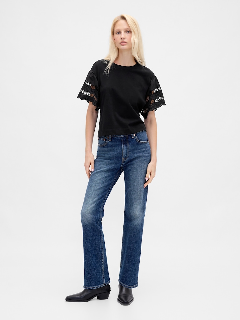 Organic Cotton VintageSoft Heavyweight Crop T-Shirt