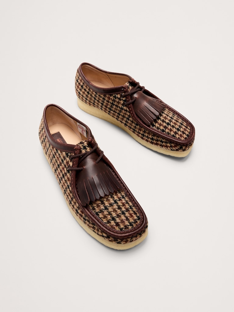 Harris Tweed Wallabee Shoe by Clark's Originals