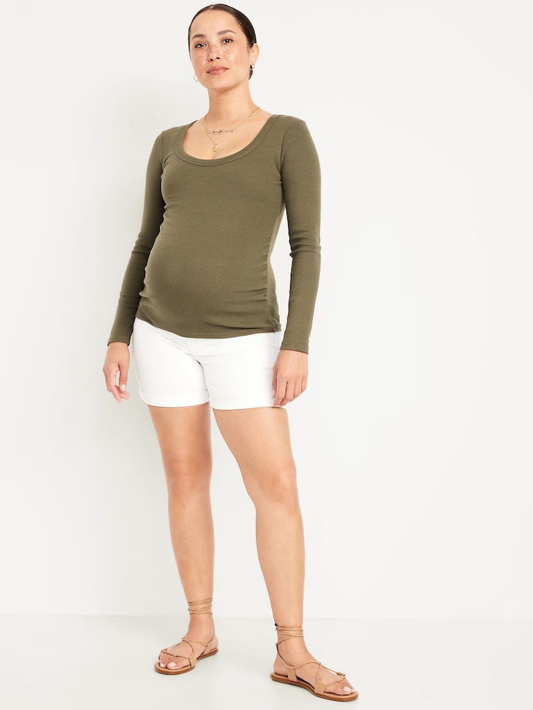 Maternity Full-Panel WOW OG Short -- 5-inch inseam