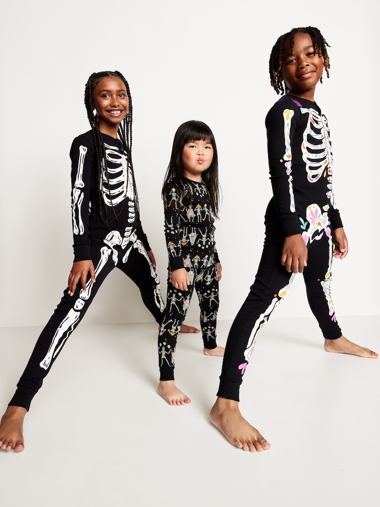 Snug-Fit Gender-Neutral One-Piece Pajama for Kids