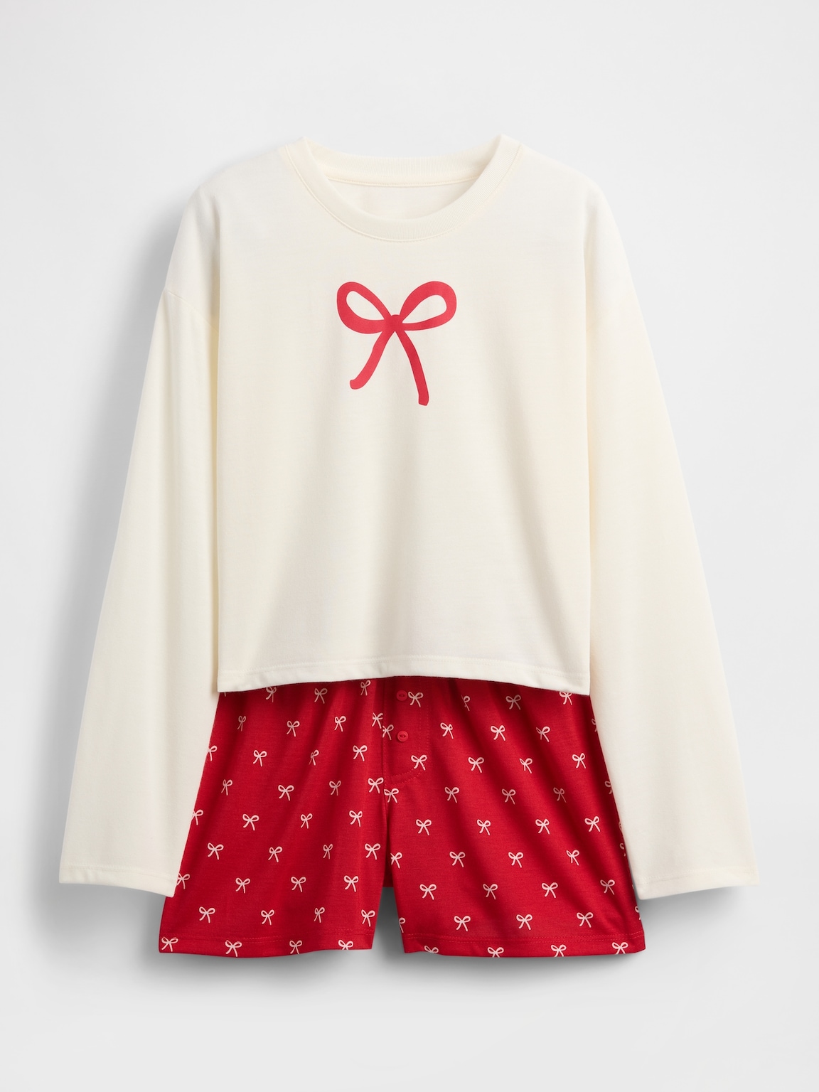 Kids Recycled PJ Short Set