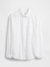 Kids Poplin Uniform Relaxed Shirt