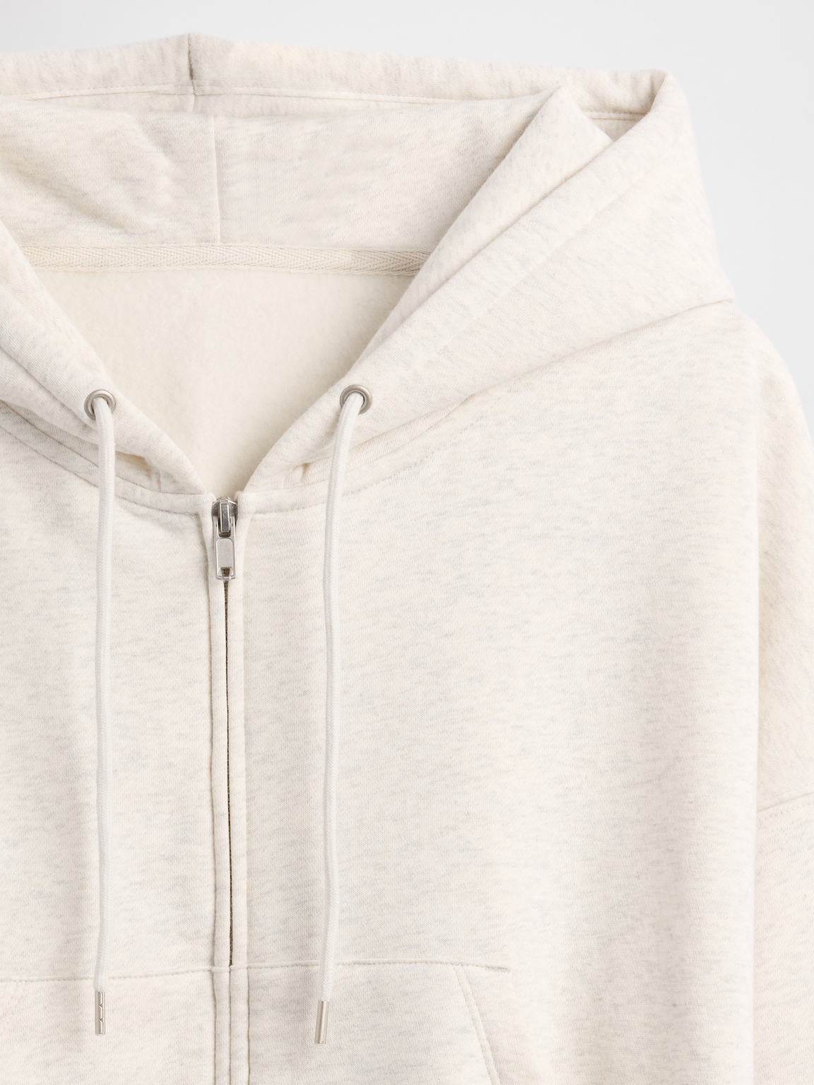 VintageSoft Full-Zip Wedge Hoodie