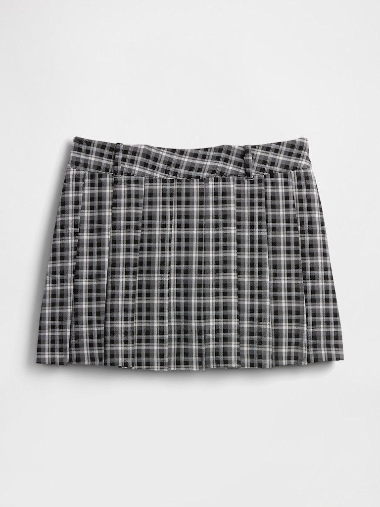 Pleated Mini Skort