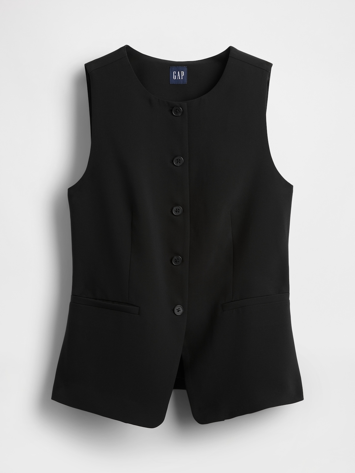 High-Neck Vest