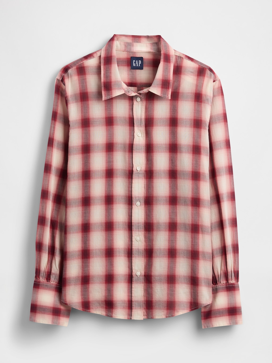 Voile Plaid Shirt