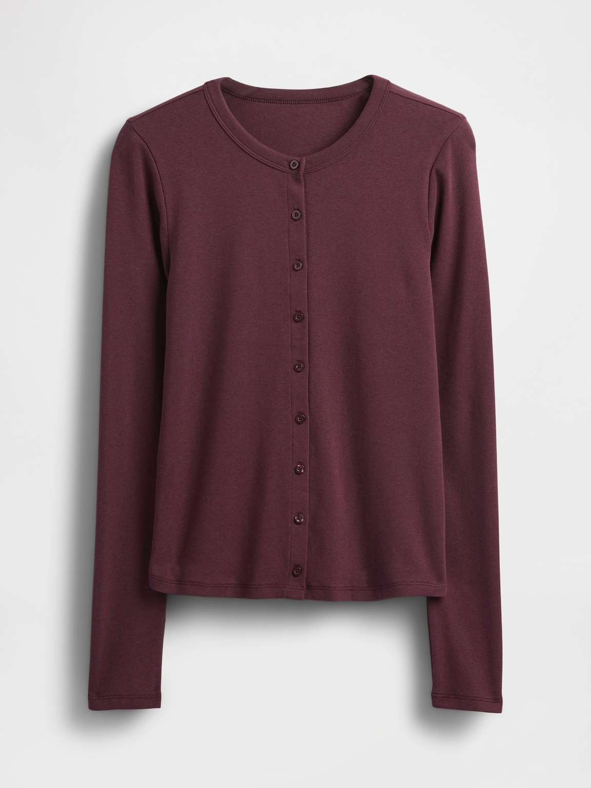Modern Crewneck Cardigan