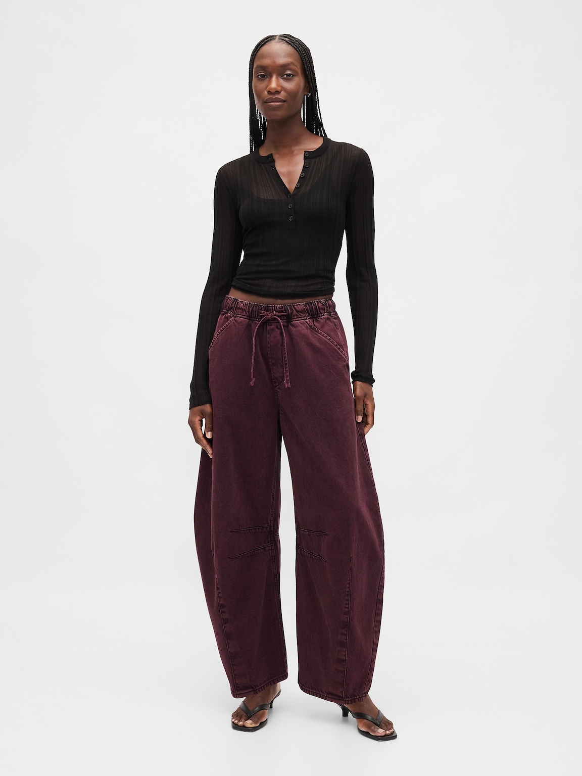 Mid Rise UltraSoft Easy Horseshoe Jeans