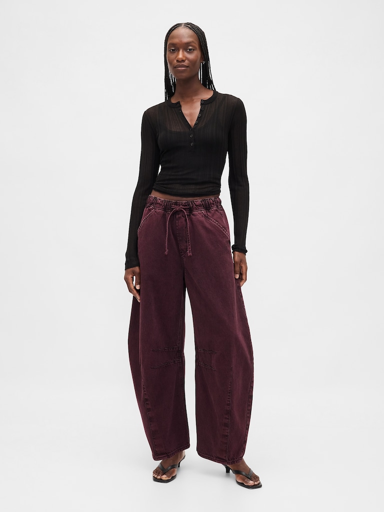 Mid Rise UltraSoft Easy Horseshoe Jeans