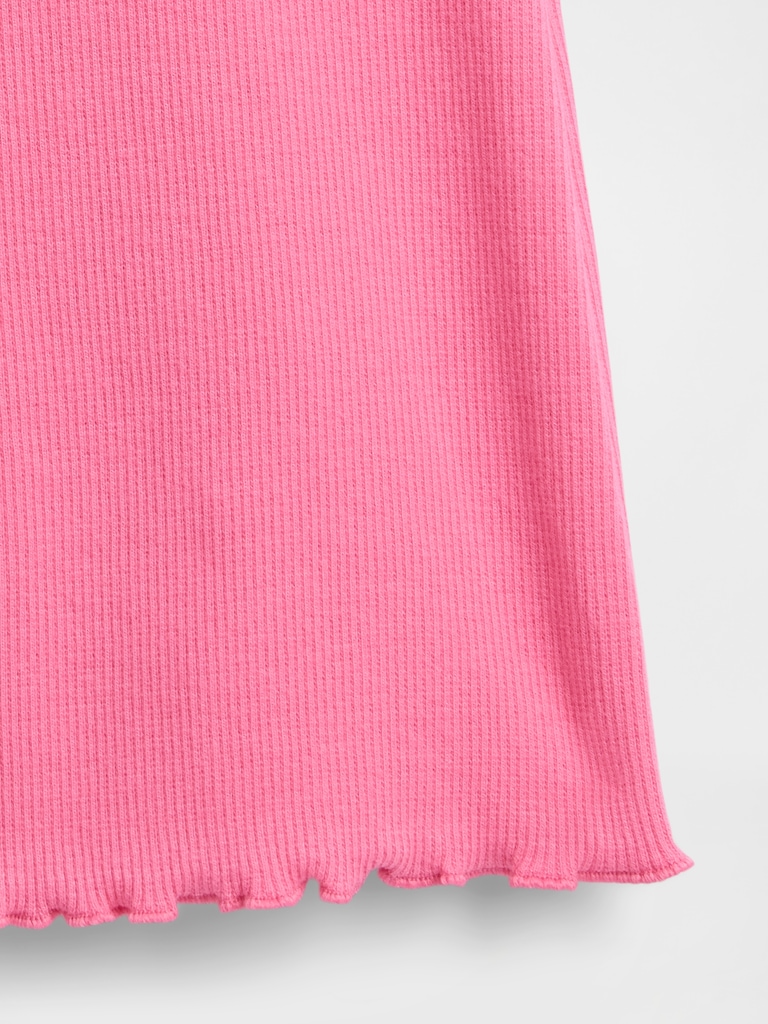 babyGap Ribbed Pull-On Print Flare Leggings