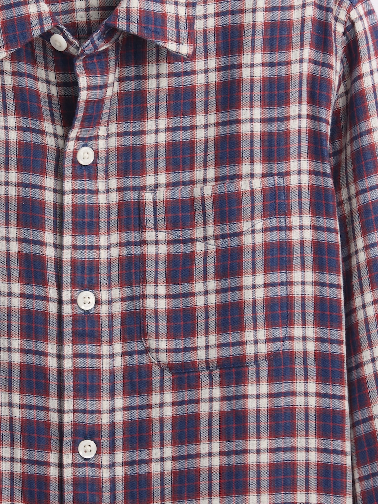 Kids Plaid Shirt
