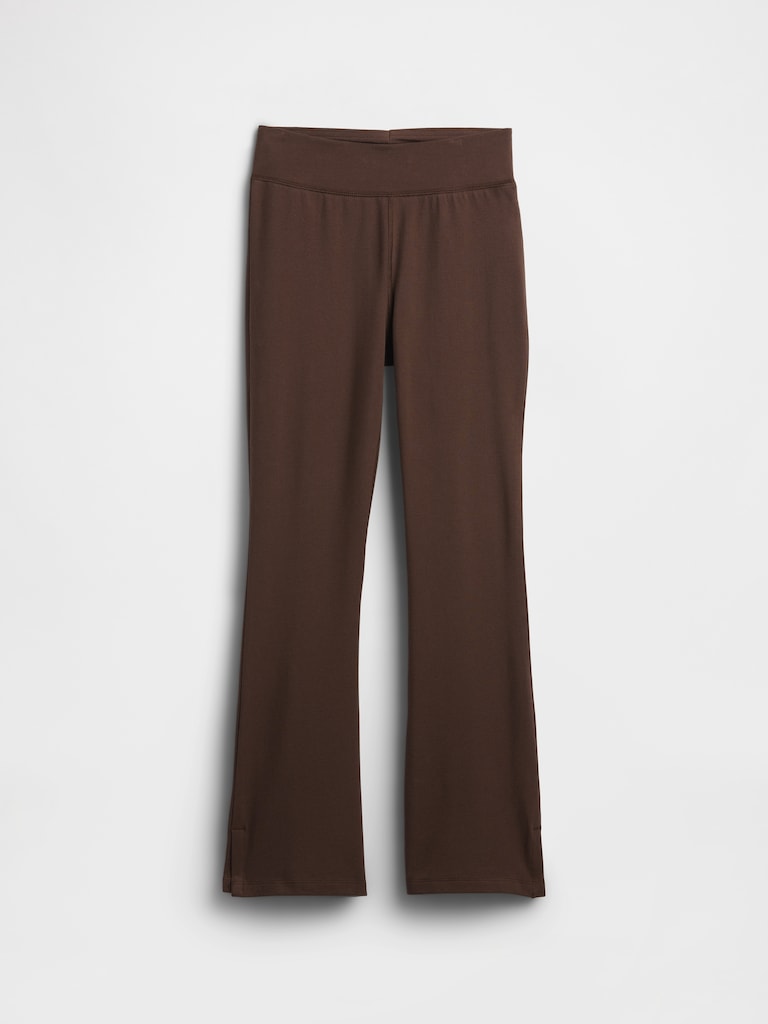 Kids Stretch Jersey Flare Leggings