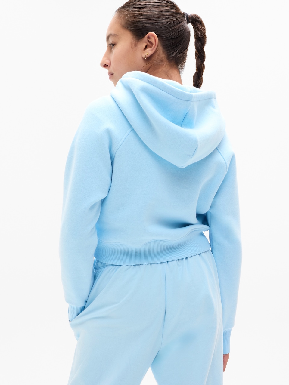 Athleta Girl All Day Half Zip Hoodie