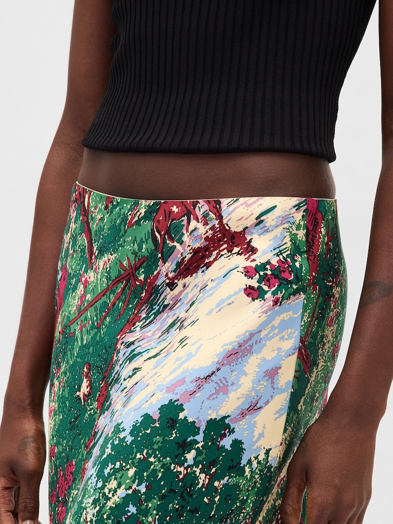 Maxi Slip Skirt