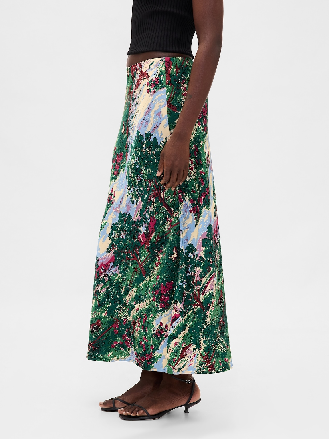 Maxi Slip Skirt