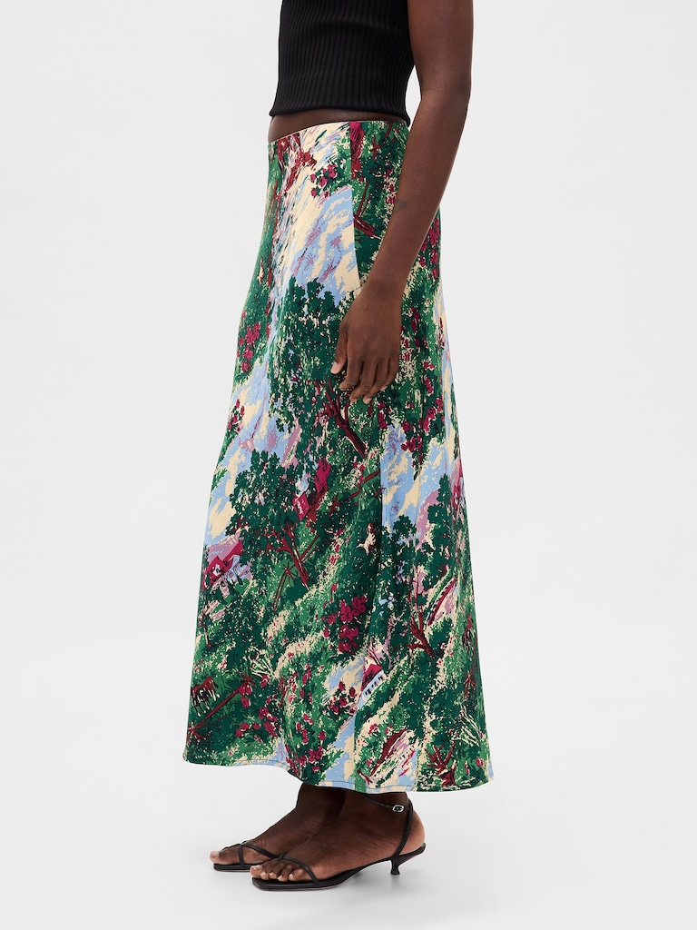 Maxi Slip Skirt