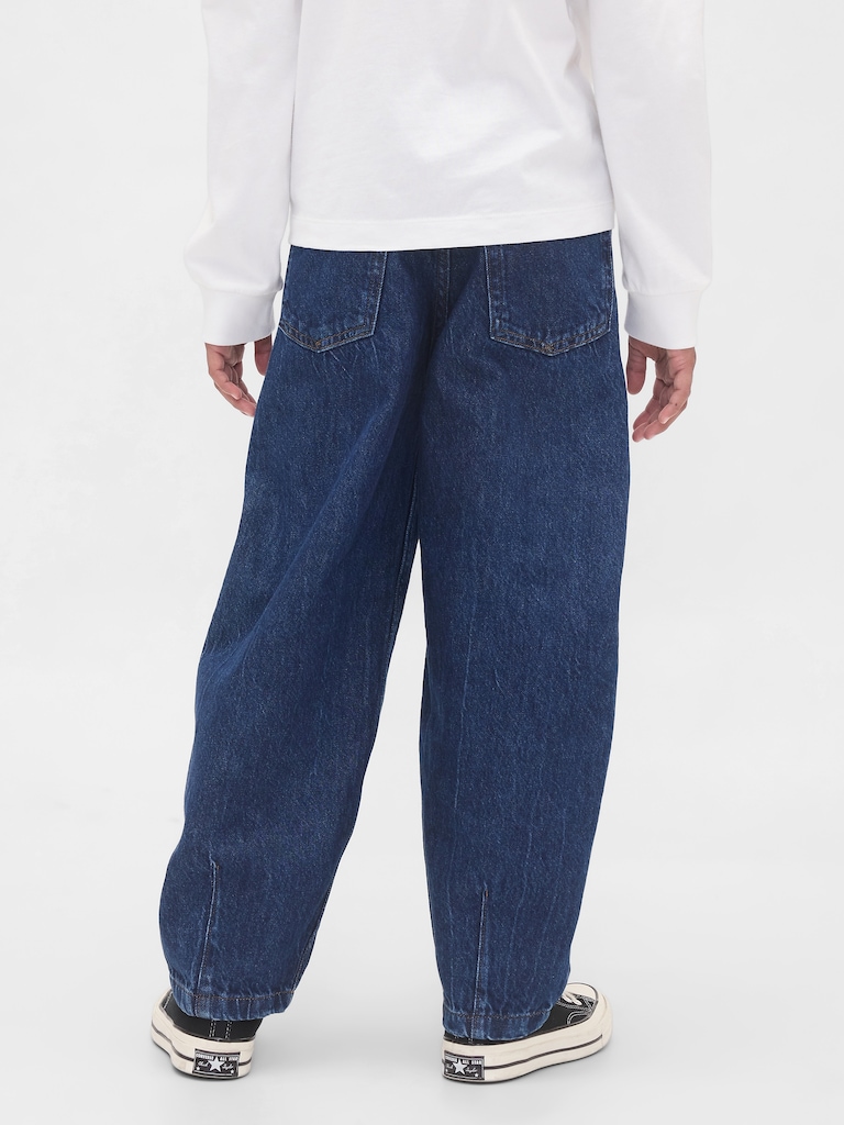 Kids Easy Baggy Barrel Jeans