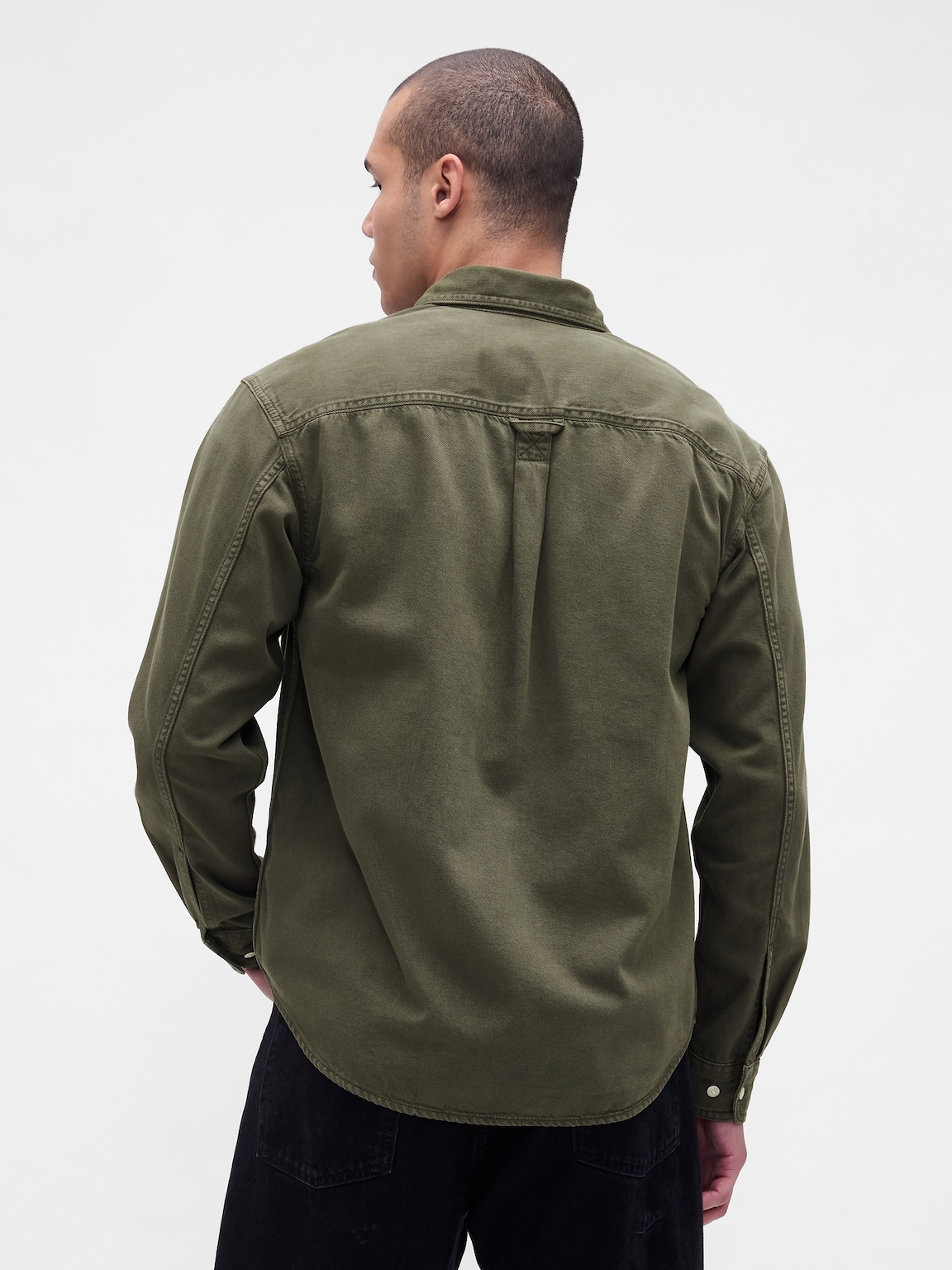 UltraSoft Denim Relaxed Shirt