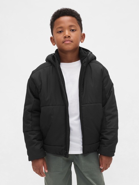 Veste Polaire Gap Garçon 10 Ans - Bleu Avec Capuche - Très Bon État (TBE)
