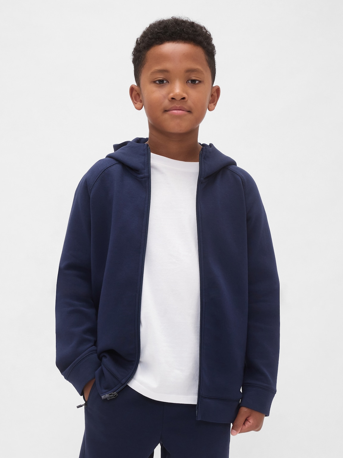 Kids GapFit Tech Quick-Dry Zip Hoodie