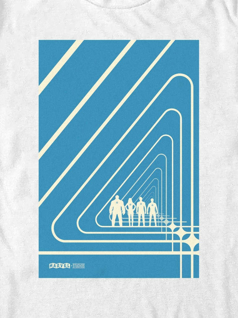 Fantastic Four Theatrical Poster Graphic T-Shirt