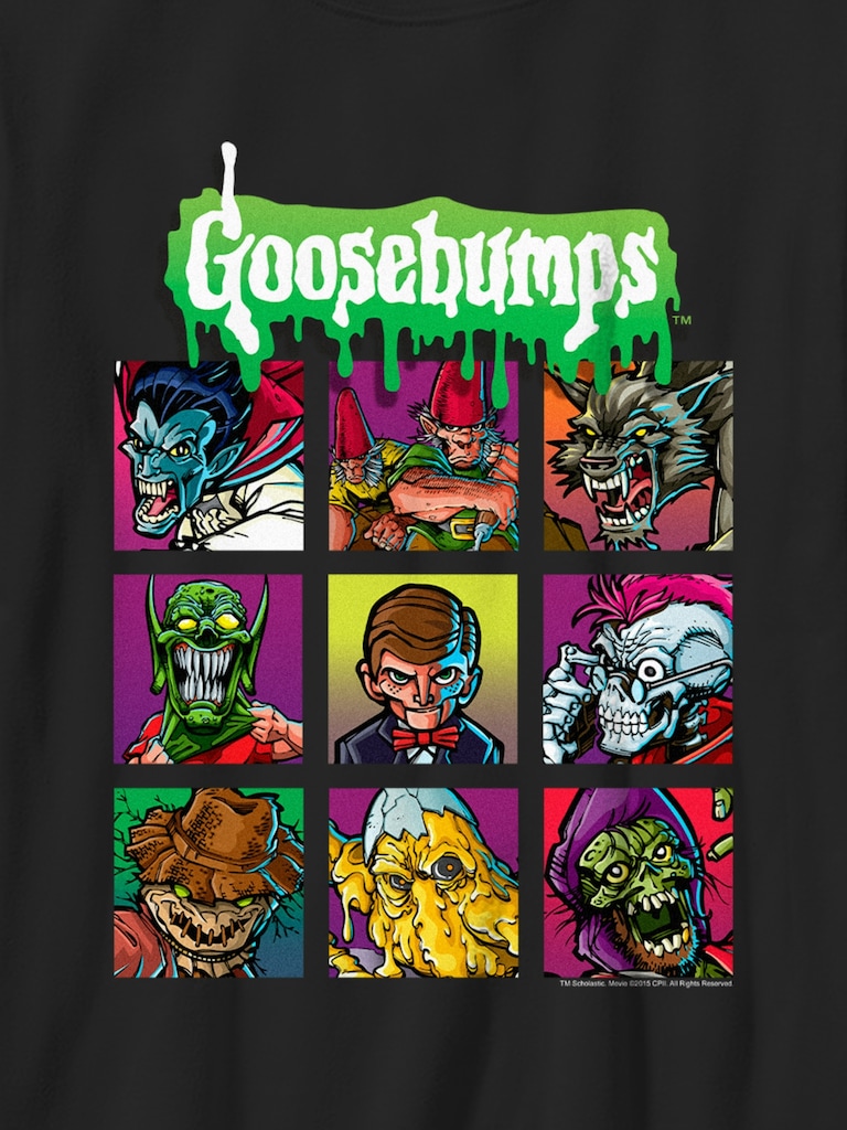 Goosebumps Gender-Neutral Graphic T-Shirt for Kids