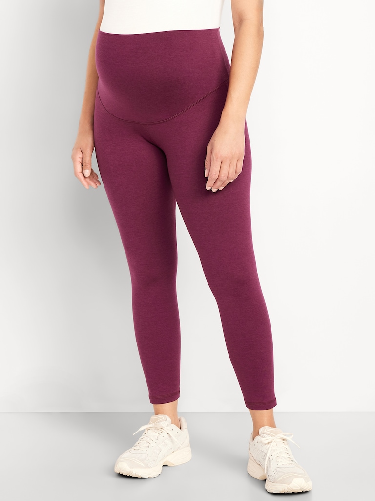 Maternity Full-Panel CloudComfy 7/8 Leggings