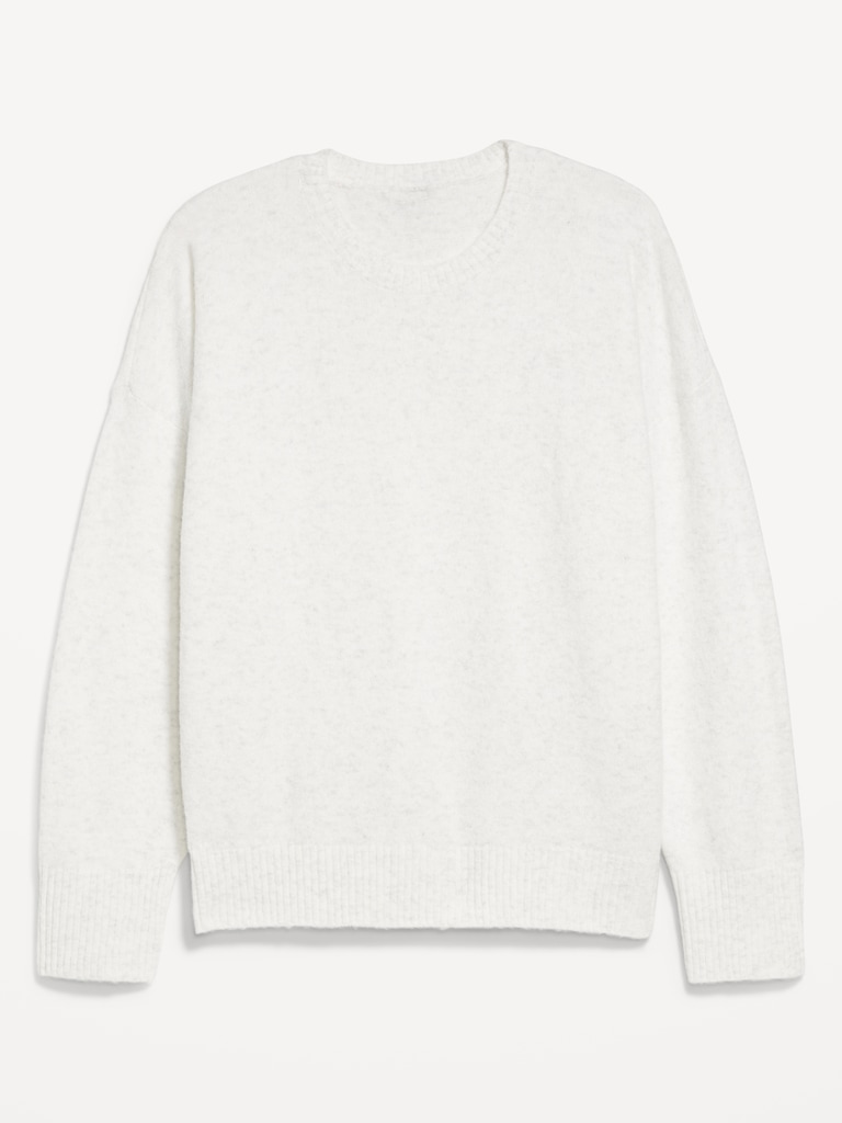 Cozy Wool-Blend Crew-Neck Sweater