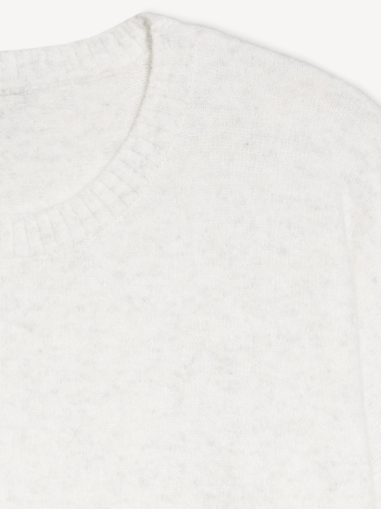 Cozy Wool-Blend Crew-Neck Sweater