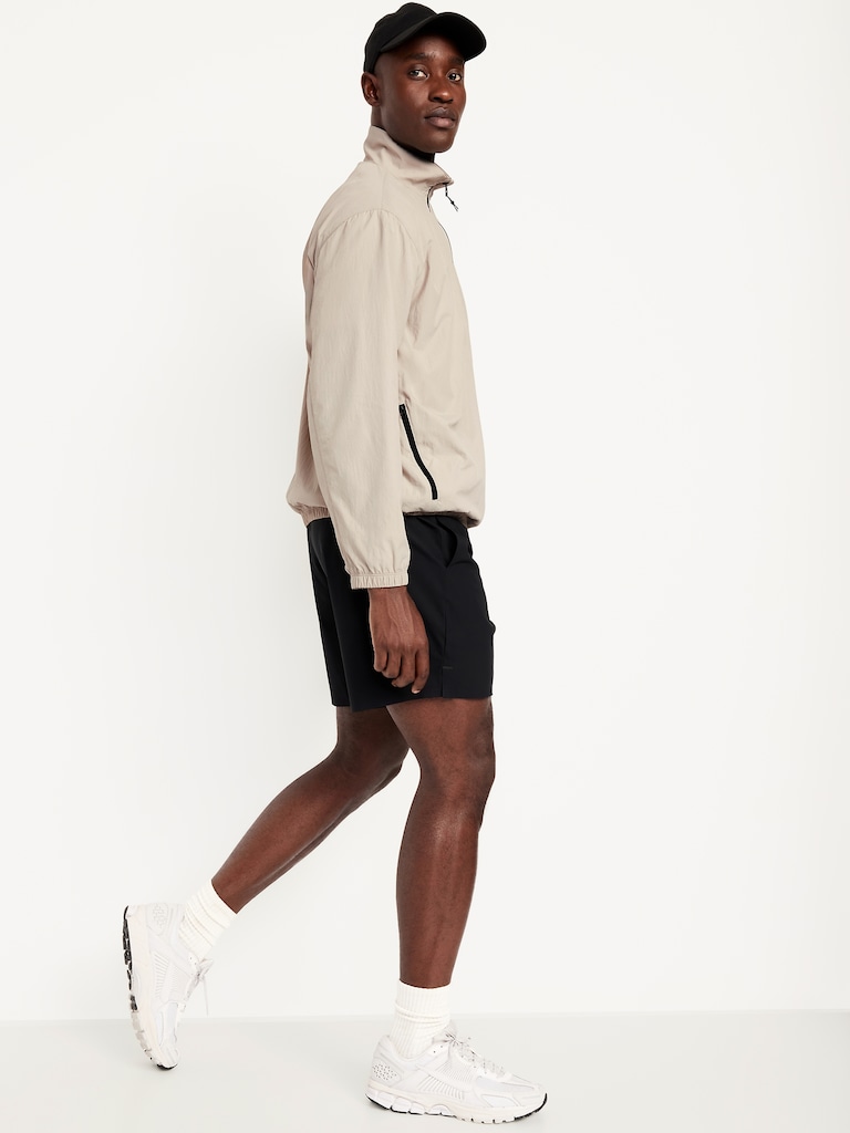 Dynamic Woven Quarter-Zip Windbreaker