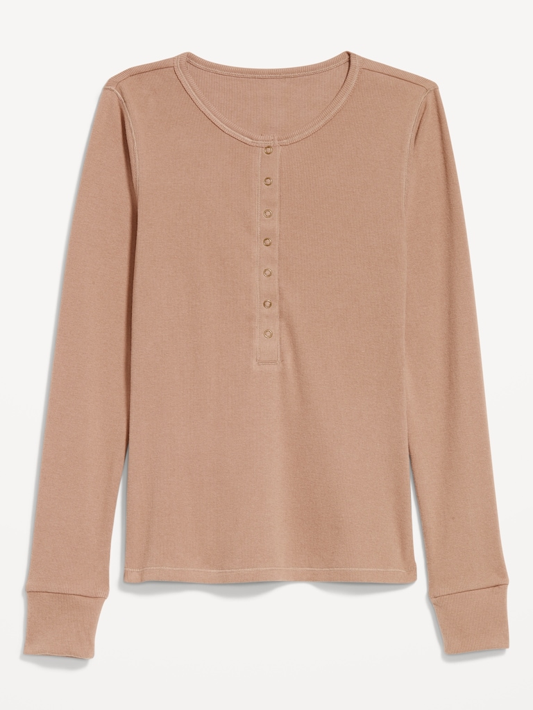 Cozy Snug Crew-Neck Henley