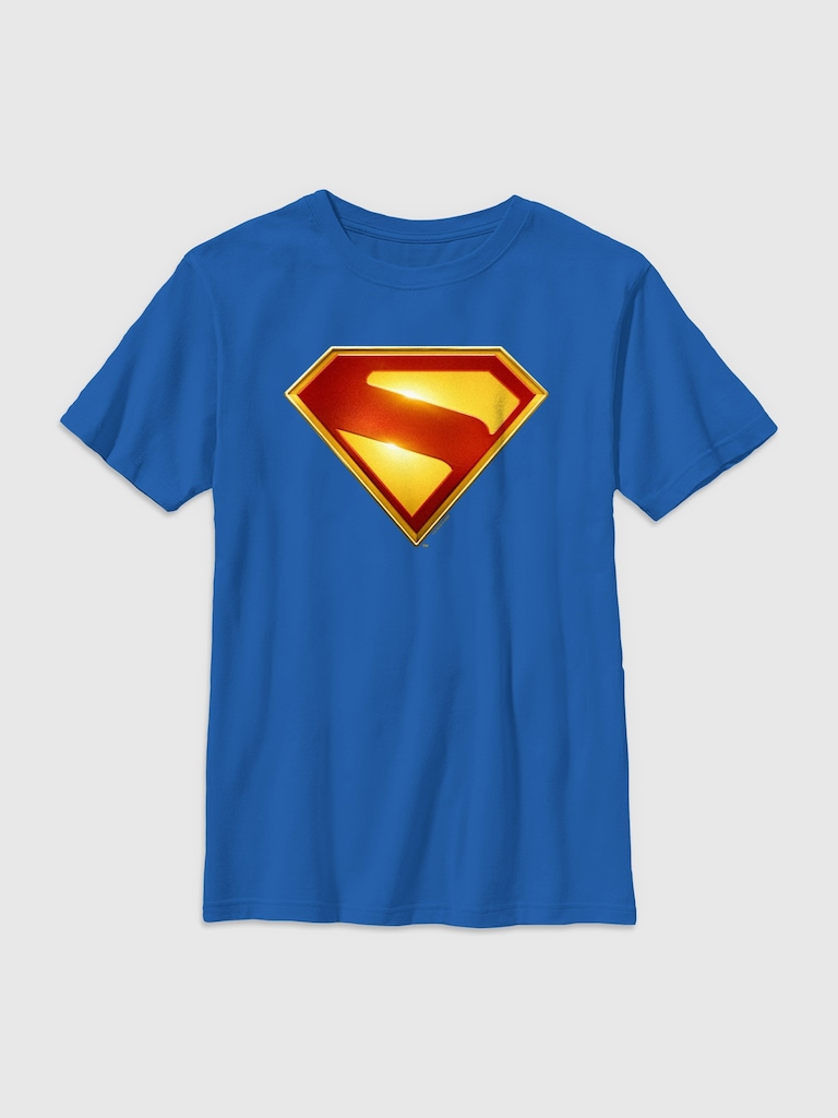 Superman Gender-Neutral Graphic T-Shirt for Kids