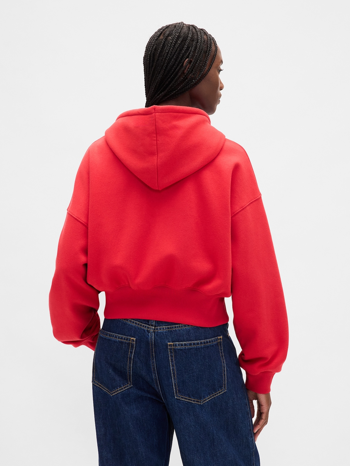 VintageSoft Full-Zip Wedge Hoodie