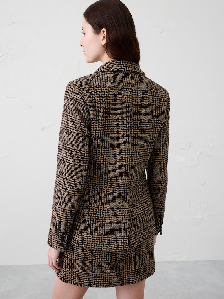 Plaid Blazer