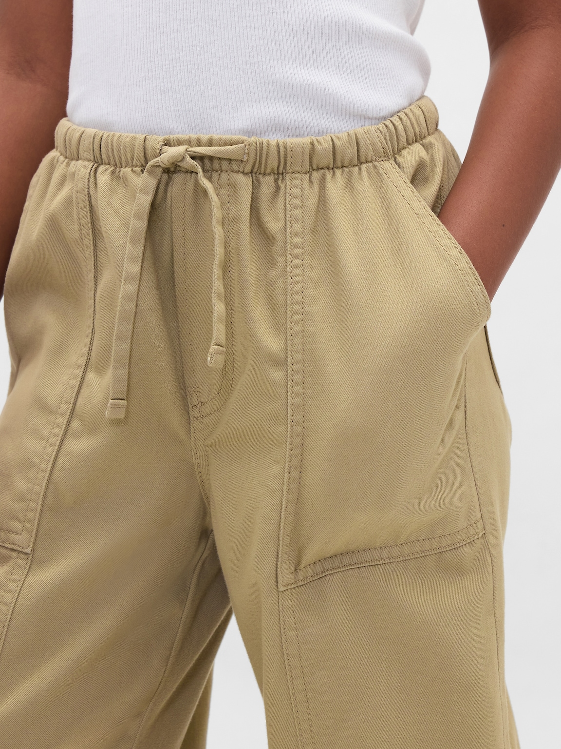 Kids Uniform Easy Wide-Leg Pants