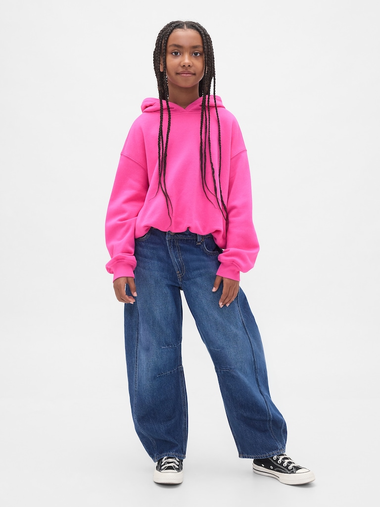 Kids VintageSoft Oversized Bubble Hoodie