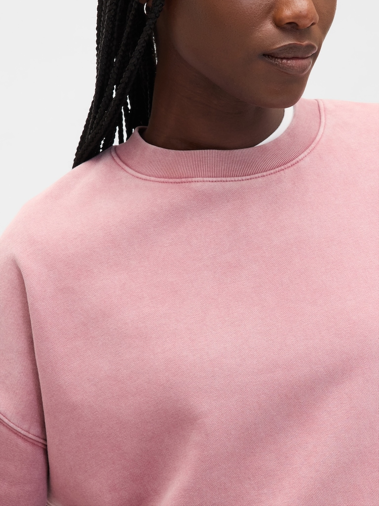 VintageSoft Wedge Crewneck Sweatshirt