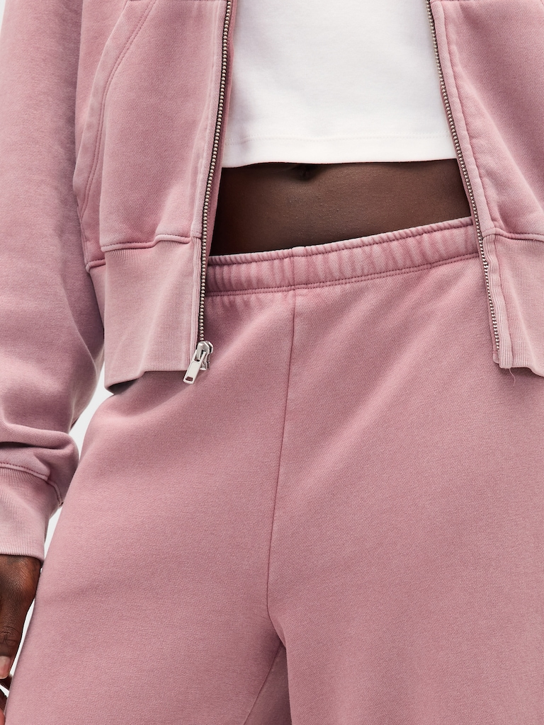 VintageSoft Baggy Wide-Leg Sweatpants