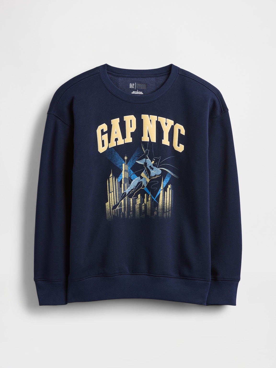 Kids VintageSoft Batman Graphic Logo Sweatshirt