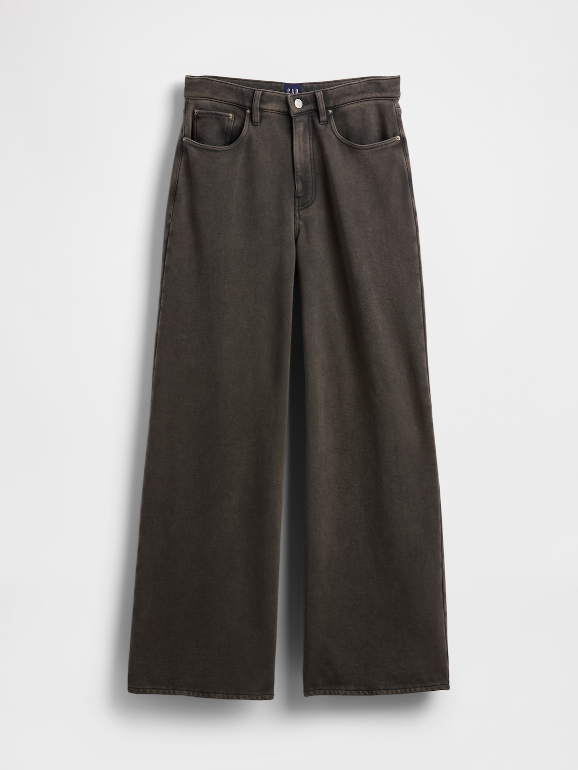 Heavyweight French Terry Wide-Leg Sweatpant Jeans