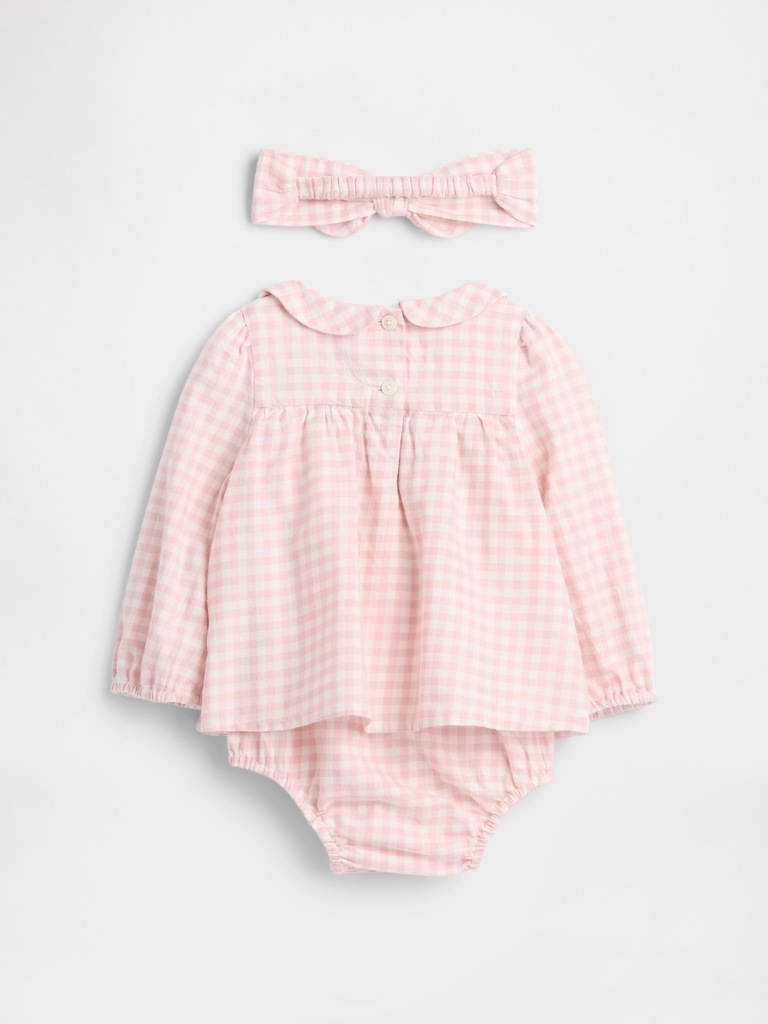 Baby Flannel Two-Piece Bodysuit